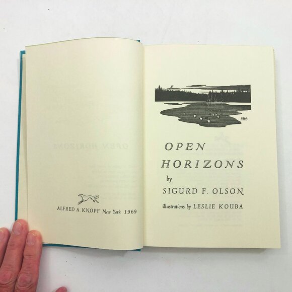 Open Horizon by Sigurd F. Olson First Edition Signed HBDC 1969 - Picture 8 of 12